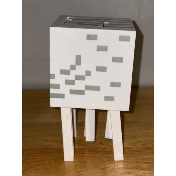 Minecraft Fireball Ghast Launching Action Figure 2021 Mattel Toy (No discs) - Picture 3 of 7